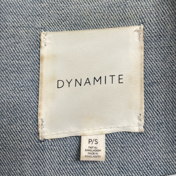 Fitted jean jacket from Dynamite, size small! - Picture 5 of 8